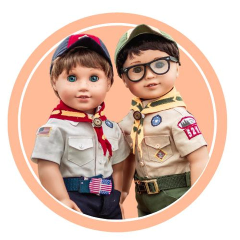 18 inch boy doll Boy Scout uniform pattern