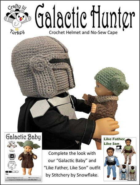 CLTCrochetGalacticHunter18inch