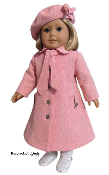 Keepers Dolly Duds Coat Essentials 18 inch Doll Clothes PDF Pattern Keepers Dolly Duds Coat Essentials 18 inch Doll Clothes PDF Pattern