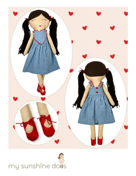 冬ギフト  My 23 for Dress Heartfelt Dolls Sunshine 和洋裁材料
