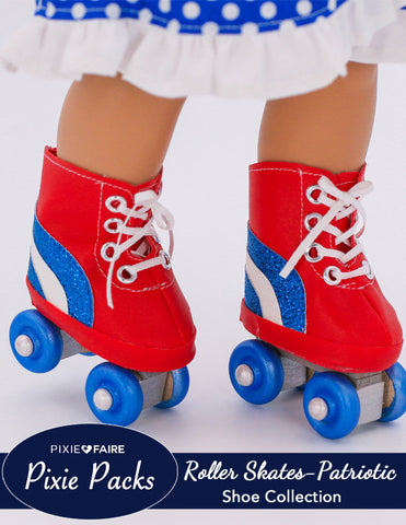Liberty Jane Pixie Packs Pixie Packs Roller Skates Patriotic Shoe Collection Pixie Faire