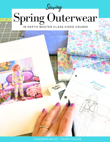 SWC Classes Sewing Spring Outerwear Master Class Video Course Pixie Faire