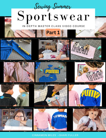 SWC Classes Sewing Summer Sportswear Master Class Video Course Pixie Faire