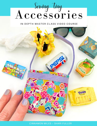 SWC Classes Sewing Tiny Accessories Master Class Video Course Pixie Faire