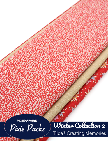 Pixie Faire Pixie Packs Pixie Packs Tilda Fabrics Creating Memories Winter Collection 2 Pixie Faire