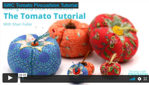 SWC Classes Sewing Pretty Little Pincushions Master Class Video Course Pixie Faire