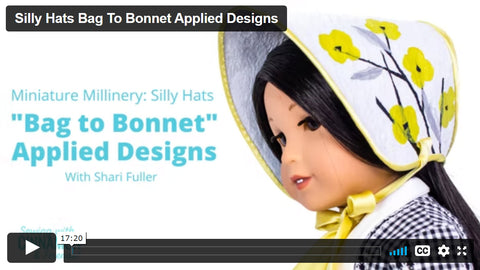 SWC Classes Miniature Millinery Silly Hats Master Class Video Course Pixie Faire