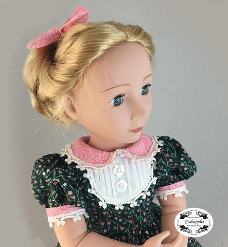 Crabapples A Girl For All Time School Girl Dresses Pattern for AGAT Dolls Pixie Faire