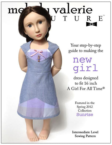 Melody Valerie Couture A Girl For All Time New Girl Dress for AGAT Dolls Pixie Faire