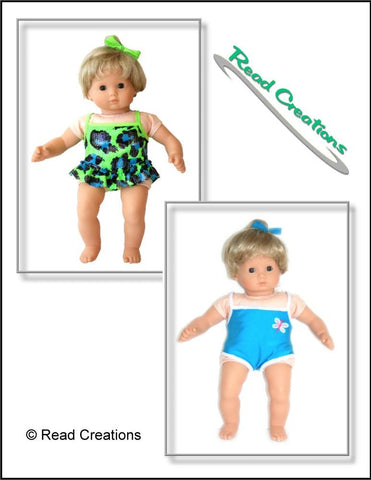Read Creations Bitty Baby/Twin Swimsuit 15" Baby Doll Clothes Pixie Faire