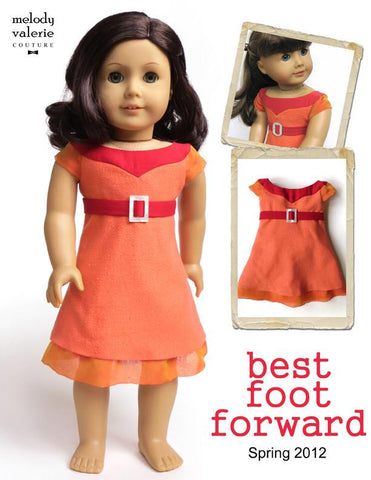 Melody Valerie Couture 18 Inch Modern Best Foot Forward 18" Doll Clothes Pixie Faire