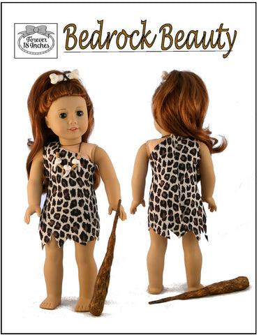 Forever 18 Inches 18 Inch Modern Bedrock Beauty 18" Doll Clothes Pixie Faire