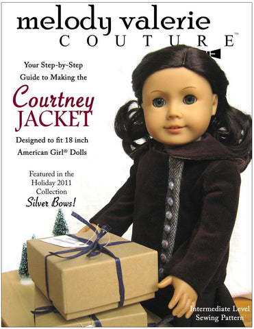 Melody Valerie Couture 18 Inch Modern Courtney Jacket 18" Doll Clothes Pixie Faire