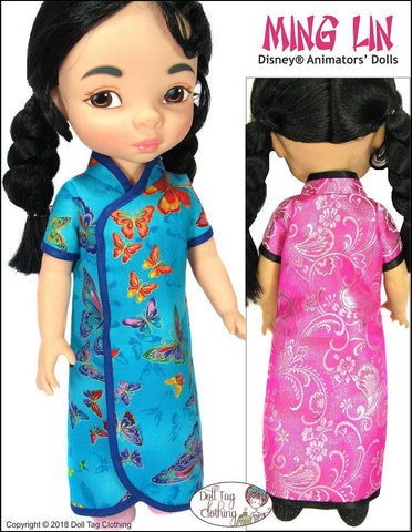Doll Tag Clothing Disney Doll Ming Lin Pattern for Disney Animators' Dolls Pixie Faire