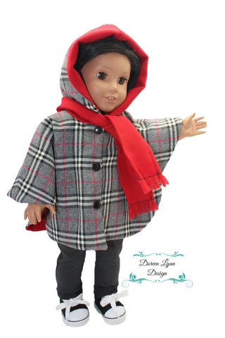 Doreen Lynn Design 18 Inch Modern Fall Breeze 18" Doll Clothes Pattern Pixie Faire