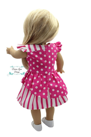 Doreen Lynn Design 18 Inch Modern Time To Party 18" Doll Clothes Pattern Pixie Faire