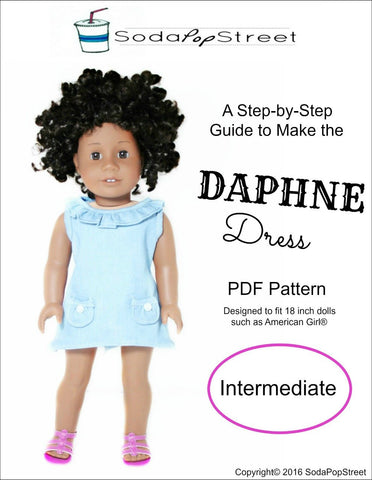 Soda Pop Street 18 Inch Modern Daphne Dress 18" Doll Clothes Pixie Faire