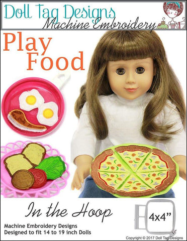 Doll Tag Clothing Machine Embroidery Design Doll Play Food Machine Embroidery Designs Pixie Faire