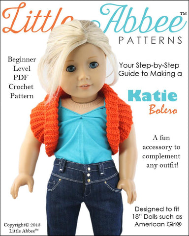 Little Abbee Crochet Katie Bolero Crochet Pattern Pixie Faire