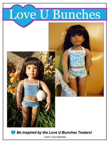 Love U Bunches Kidz n Cats Dainty Things Pattern for Kidz 'n' Cats Dolls Pixie Faire