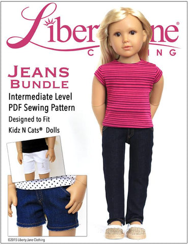 Liberty Jane Kidz n Cats Jeans Bundle for Kidz N Cats Dolls Pixie Faire