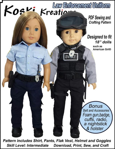 Police woman doll online