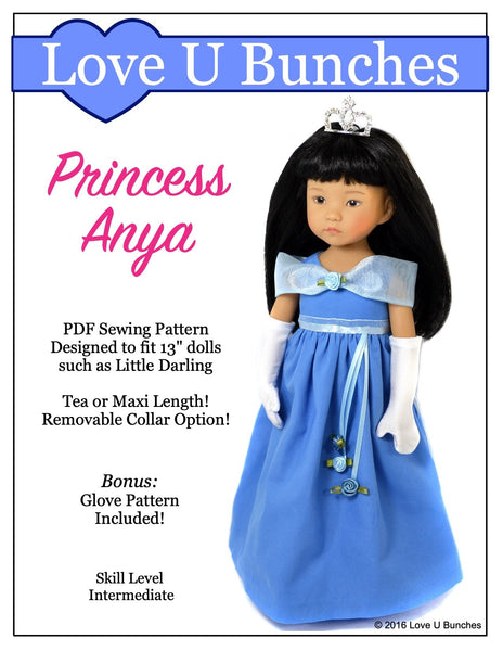 洋書 FOR THE LOVE DOLLS LDPrincessAnyacover2021_grande