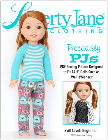 14.5 Inch Doll Sleepwear Patterns