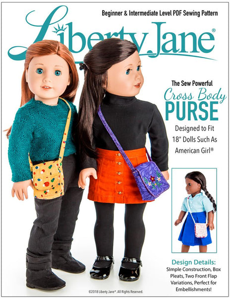 American girl shop doll purse
