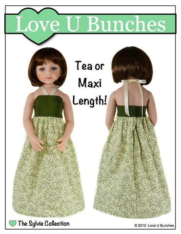 Love U Bunches Maru and Friends Simply Summer Sundress Pattern for Maru and Friends Dolls Pixie Faire