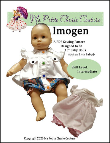 Mon Petite Cherie Couture Bitty Baby/Twin Imogen 15" Baby Doll Clothes Pixie Faire