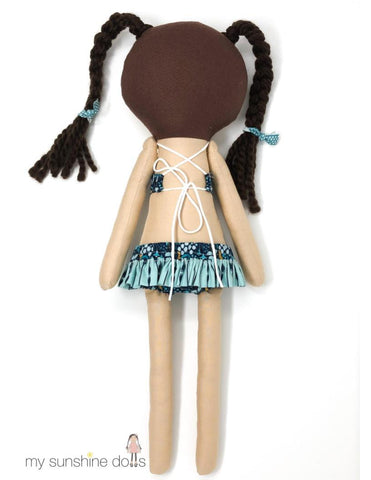 My Sunshine Dolls Cloth doll A Doll For All Seasons 23" Cloth Doll Pattern Pixie Faire