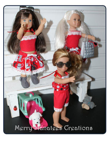 Merry Manatees Mini Bring On The Sunshine for 6" Mini Dolls Pixie Faire