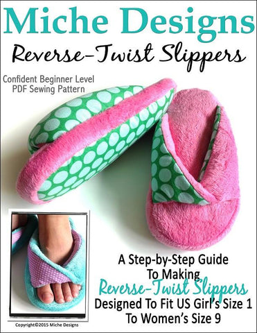 Miche Designs Girls Reverse-Twist Slipper for Girls Pixie Faire