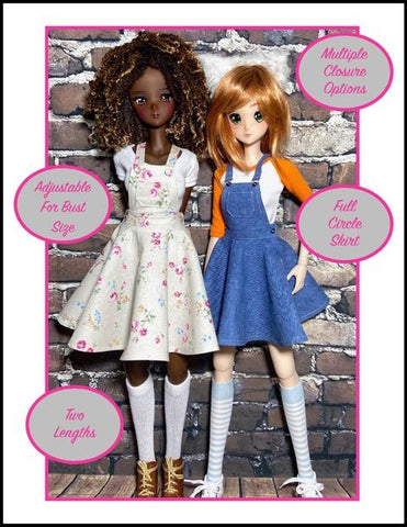 QTπ Doll Clothing BJD Oh My Gosh Skirtall Doll Clothes Pattern for Smart Doll® Pixie Faire