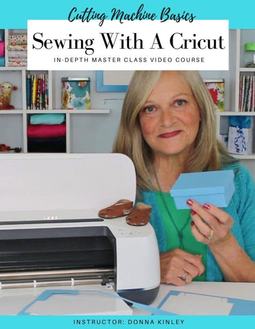 SWC Classes Cutting Machine Basics: Sewing With The Cricut Master Class Video Course Pixie Faire