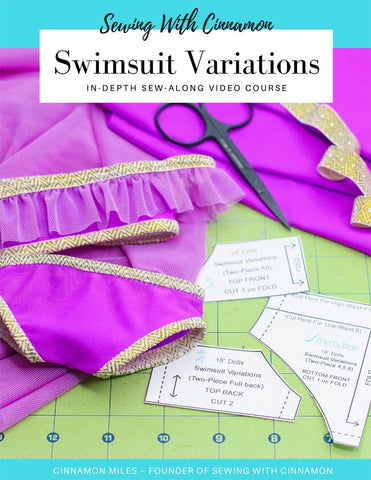 SWC Classes Swimsuit Variations Sew-Along Video Course Pixie Faire