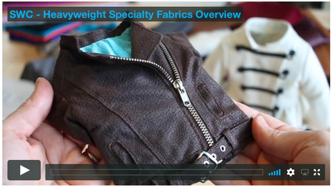 SWC Classes Sewing With Heavyweight Fabrics Master Class Video Course Pixie Faire