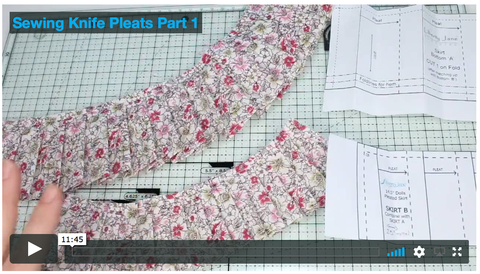 SWC Classes Sewing Perfect Pleats Master Class Video Course Pixie Faire