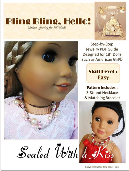 Matching little girls and doll bracelets 18 doll jewelry sand dollar