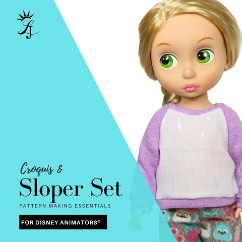 LJ Course Classes Croquis and Sloper Set - Disney Animators Pixie Faire