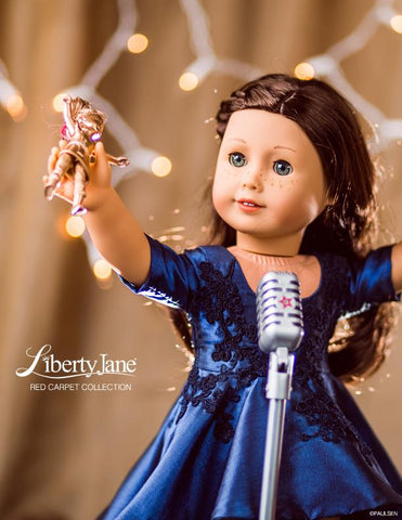 Liberty Jane 18 Inch Modern Starlight Gala Dress 18" Doll Clothes Pattern Pixie Faire