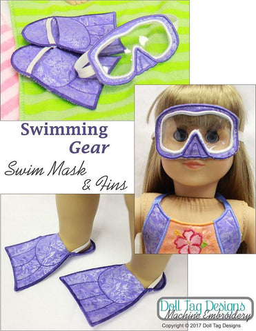 Doll Tag Clothing Machine Embroidery Design Swimming Gear Machine Embroidery Designs Pixie Faire