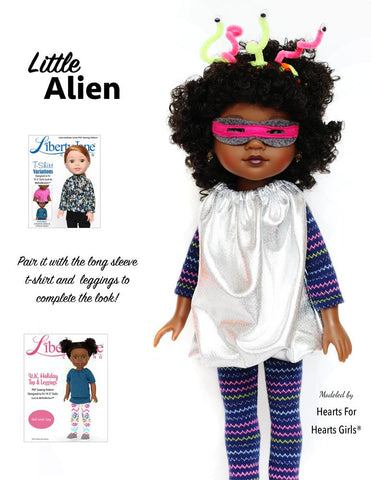 Liberty Jane 18 Inch Modern Halloween Costumes 13" - 14.5" Doll Clothes Pattern Pixie Faire