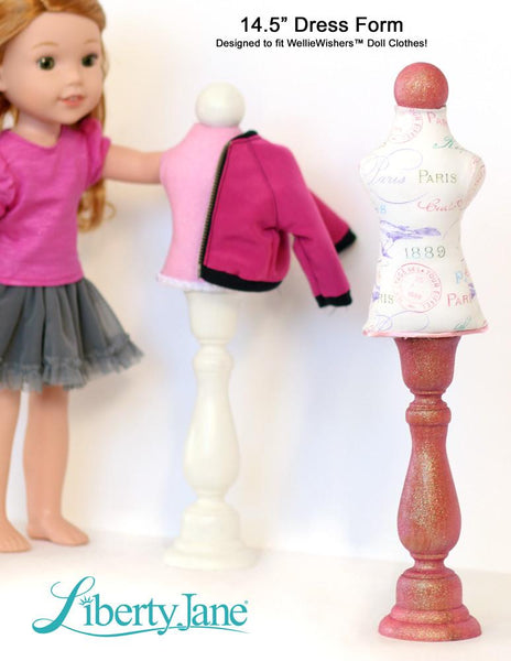 Dress Form 14.5 Inch Doll Clothes Pattern Dress Form 14.5 Inch Doll Clothes Pattern