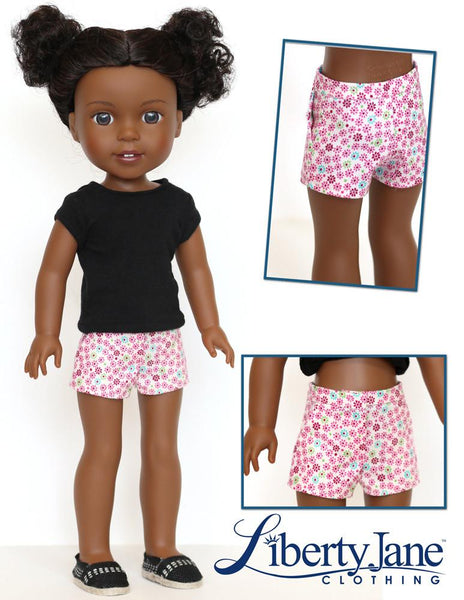 Shorts and Capri Pants 14.5 Inch Doll Clothes Pattern