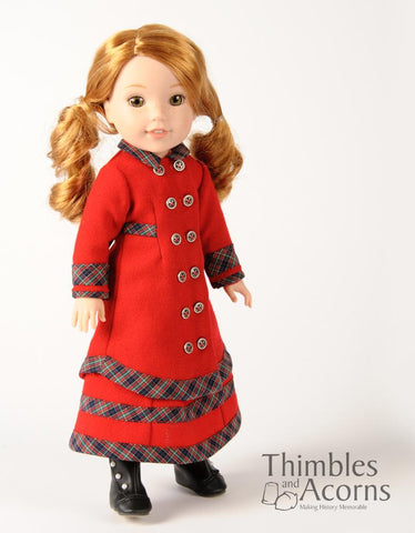 Thimbles and Acorns WellieWishers Carrie 14.5" Doll Clothes Pattern Pixie Faire