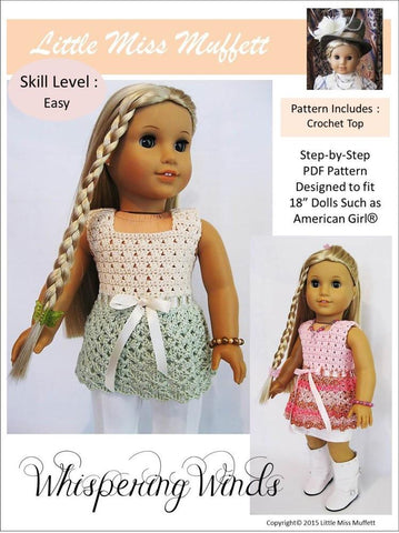 Little Miss Muffett Crochet Whispering Winds Crochet Pattern Pixie Faire