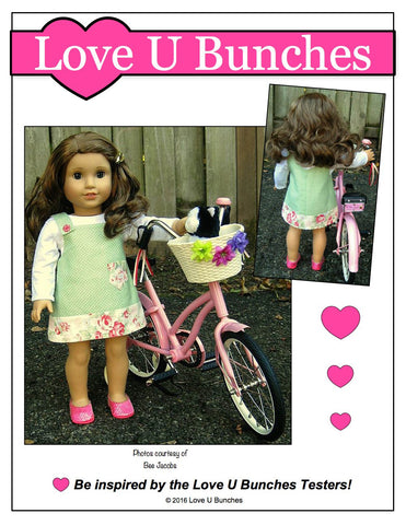 Love U Bunches 18 Inch Modern All Buttoned Up 18" Doll Clothes Pixie Faire