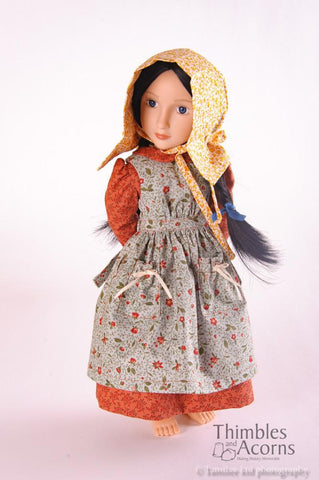 Thimbles and Acorns A Girl For All Time Country Girl for AGAT Dolls Pixie Faire